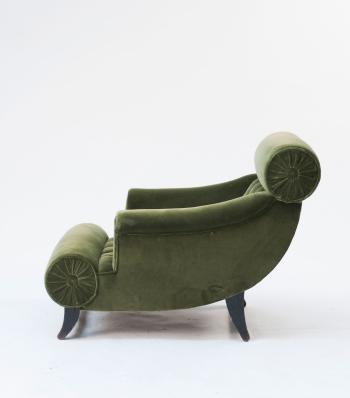 Knieschwimmer armchair by 
																			 Friedrich Otto Schmidt