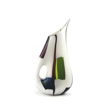 Bandiere vase by 
																			 Avem Glass