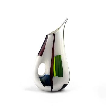 Bandiere vase by 
																			 Avem Glass