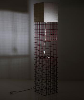 Floor lamp by 
																			Anna Castelli Ferrieri