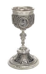 A Large Russian Niello And Silver-Gilt Liturgical Chalice by 
																	Alexander Yegarov