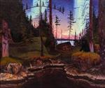 Darky Lake Portage by 
																	Tom Uttech