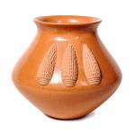 Hopi Redware Corn Pot by 
																	Al Qoyawayma
