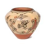 Zia Polychrome Pottery Jar by 
																	Ruby Panama