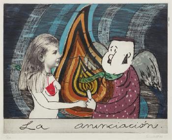 La anunciación (The Annunciation) by 
																	Sandra Ramos Lorenzo