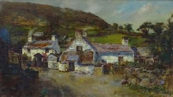 Cottages In The Country by 
																			Arthur Netherwood