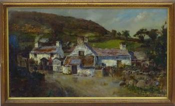 Cottages In The Country by 
																			Arthur Netherwood