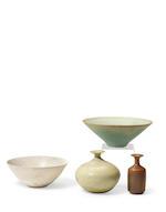 Assorted Group of Eight Bowls and Vases by 
																			Laura Andreson