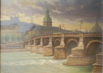 Le pont de la Guillotière by 
																	Nicolas Safronoff