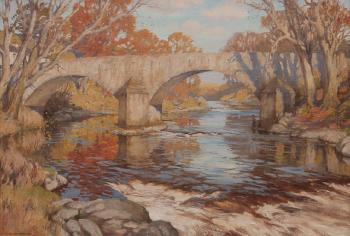 Kirkcudbright, Bridge on the River Dee by 
																	Charles Oppenheimer