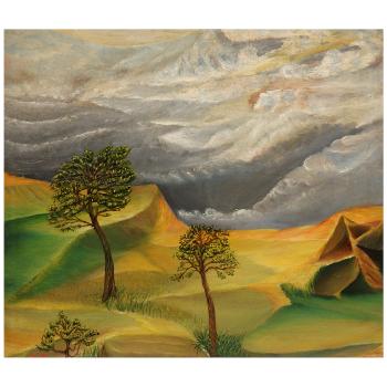 Paysage d'orage by 
																	Karl H Otto Maeder