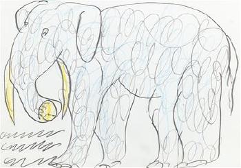 Elefant by 
																			Franz Kamlander