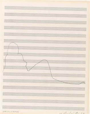 Melogramm by 
																			Gerhard Ruhm