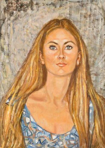 Portrait of Dorothy Lewis by 
																	Magdalena Radulescu