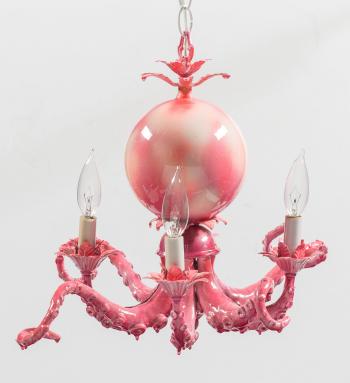 Octopus chandelier by 
																			Adam Wallacavage