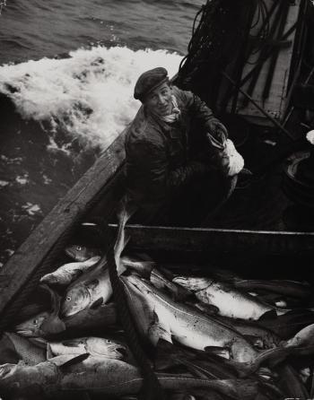 Norwegian Fisherman by 
																			Robert Capa