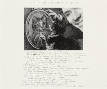 Miss Kitty Thought She Was Pretty by 
																			Duane Michals