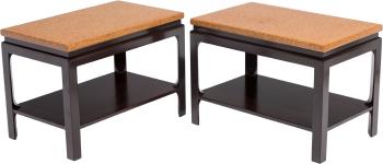 Pair of Side Tables, circa 1950 by 
																			 Johnson Furniture Co.