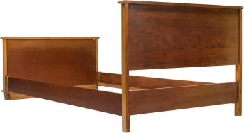 Twin Bed from the Station Wagon Series, circa 1945 by 
																			 Johnson Furniture Co.