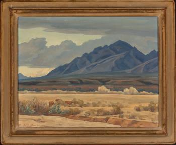 Clouds to the North, Tucson, Arizona by 
																			Edith Anne Hamlin