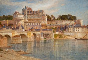 Chateau de Amboise, France by 
																			Samuel Colman