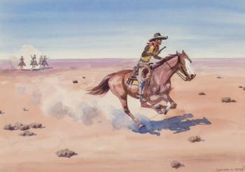 Pursued by Outlaws by 
																			Leonard Howard Reedy