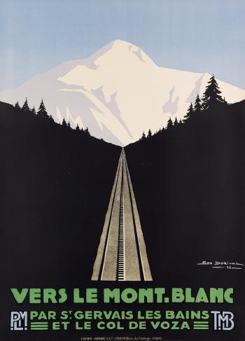 Vers Le Mont - Blanc by 
																			Geo Dorival
