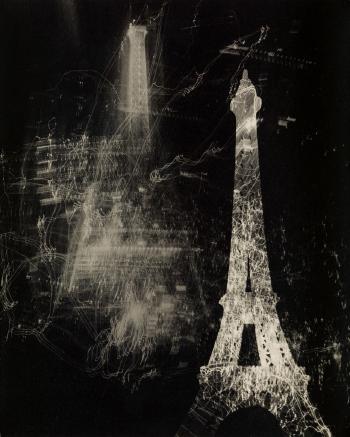 Surimpression--La Tour Eiffel by 
																	Pierre Jahan