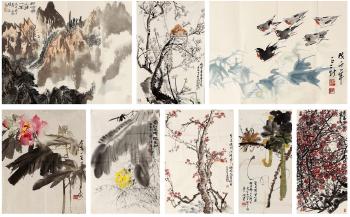 Landscape  Flower And Bird by 
																	 Lu Yifei