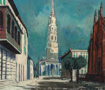 St. Philip's, Charleston by 
																			Karl Zerbe