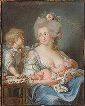 Maternité by 
																	Adelaide Labille-Guiard
