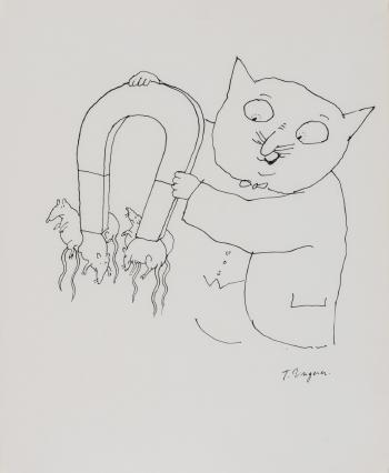 5 drawings: Sans titre by 
																			Tomi Ungerer