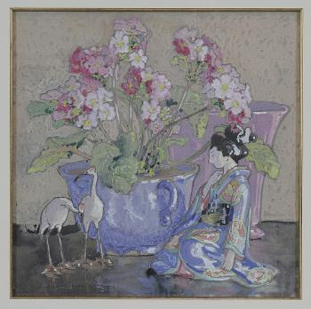 Oriental Arrangement by 
																			Eleanor Parke Custis
