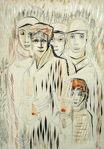 Family  by 
																			Audrey Pilkington