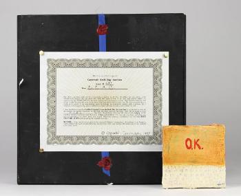 Untitled (O.K.) by 
																			Squeak Carnwath