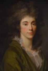 Portrait présumé de Madame Roland (1754-1793) by 
																			Johann Friedrich August Tischbein