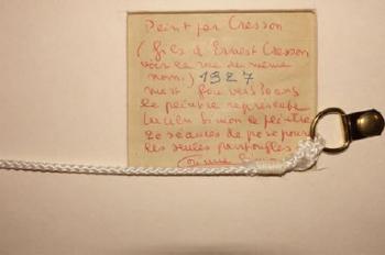 L'atelier du peintre et son modèle by 
																			Georges Cresson