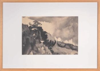 Paysage abstrait by 
																			 Zhou Gang