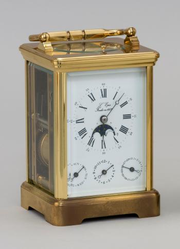 French Repeater Carriage Clock by 
																	 L'Epee