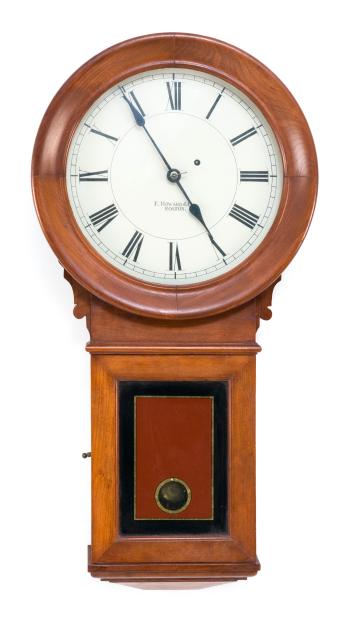 Wall Regulator Clock by 
																	 E. Howard & Co.