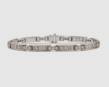 18K Gold and Diamond Atlas Bracelet by 
																			Tiffany Chung