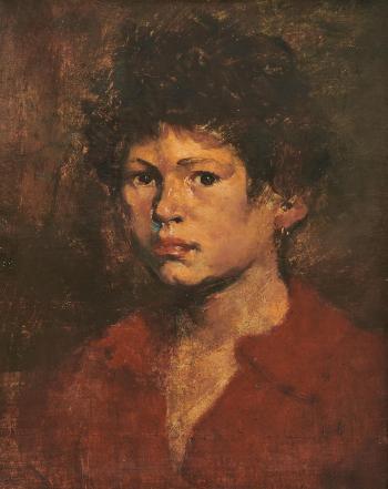 Boy In Red by 
																			William Turner Dannat