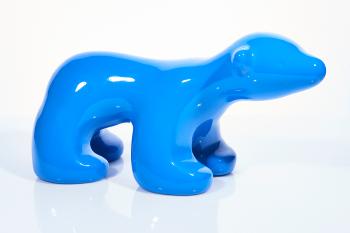 My Beautiful Polar Bear, Blue by 
																			Scott Redford