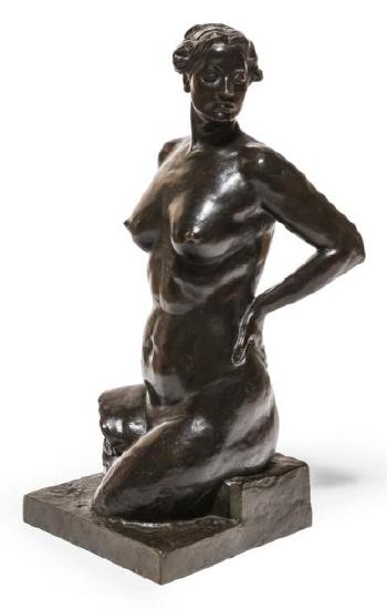 Buste de femme by 
																	Auguste Puttemans