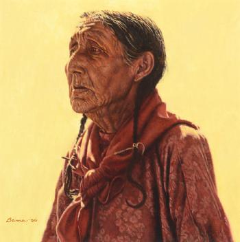 Crow Elder by 
																			James E Bama