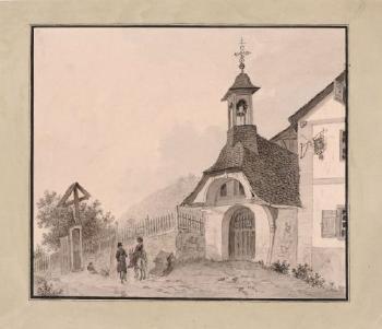 Kleine Dorfkirche by 
																	Ferdinand von Rayski