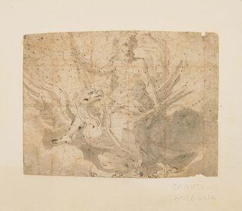 Zeus auf den Schwingen des Adlers by 
																	Domenico Maria Canuti