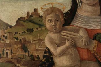 Madona con Bambino by 
																			Jacopo di Paride Parisati