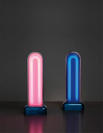 Two 'Asteroid' table lamps by 
																	 Francesconi