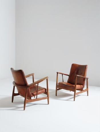 Pair of Armchairs by 
																	Soren Willadsen